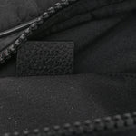 Nylon Monogram Fanny Pack Belt Bag Black