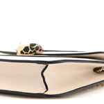 Calfskin Small Serpenti Forever Crossbody Bag White Agate