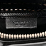 Shiny Lord Calfskin Mini Antigona Black