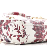 Calfskin Le Coeur Des Papillons Small Lady D-Joy White