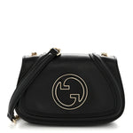 Calfskin Blondie Small Shoulder Bag Black