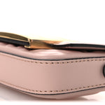 Nappa Matisse FF Embossed Nano Maxi Buckle Baguette Charm Rosa Quarzo