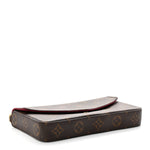 Monogram Pochette Felicie Chain Wallet Fuchsia