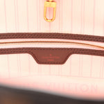 Damier Ebene Neo Neverfull MM Rose Ballerine
