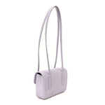 Shiny Caviar Mini Preppy Coco Shoulder Bag Purple