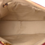 Calfskin Medium Marcie Satchel Stormy Red