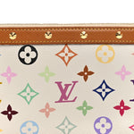 Monogram Multicolor Pochette Accessories White