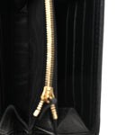 Roxy Calfskin Medium Blondie Chain Wallet Black