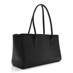 Calfskin Archetype Small Shopping Tote Black