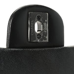 Lambskin Quilted Mini Top Handle Rectangular Flap So Black