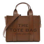 Grained Calfskin Small The Tote Bag Argan Oil