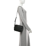 Microguccissima Mini Bree Messenger Bag Black