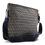 Zucchino Crossbody Messenger Bag Navy