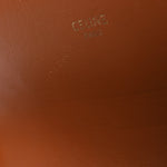 Calfskin Triomphe Canvas Teen Triomphe Bag Tan