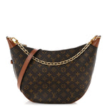 Reverse Monogram Loop Hobo