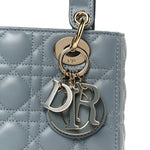Lambskin Cannage Small My ABCDior Lady Dior Cloud Blue