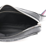Soft GG Supreme Monogram Web Belt Bag Black Grey