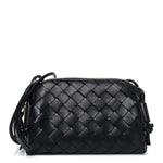 Nappa Intrecciato Concert Pouch Black