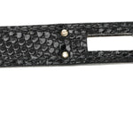 Lizard Niloticus Kelly Sellier 25 Black