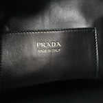 Soft Grained Vitello Daino Secchiello Bucket Bag Black