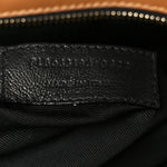 Denim Suede Monogram Medium Niki Chain Satchel Blue Cinnamon
