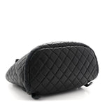 Calfskin Quilted Small Urban Spirit Backpack Black
