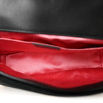 Velvet Matelasse Mini GG Marmont Shoulder Bag Black