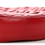 Nappa Matelasse Heart Shoulder Bag Fuoco