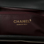 Caviar Quilted Medium Business Affinity Flap Black