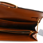 Nappa Matisse FF Embossed Continental Wallet On Chain Coloniale
