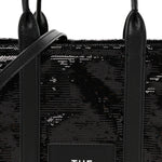 Sequin Small The Tote Bag Black