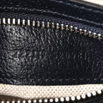 GG Supreme Monogram Textured Dollar Calfskin Web Studded Mini Ophidia Flap Shoulder Bag Beige Blue