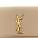 Grain De Poudre Classic Monogram Cassandre Clutch Nude