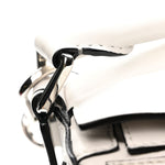 Calfskin Small Puzzle Bag White