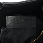 Lambskin Quilted Maxi Icare Shopping Tote Black