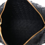 Nappa Intrecciato Medium Loop Camera Bag Black