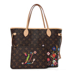 LV X TM Monogram Flowers Neverfull MM