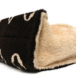 Shearling Monogram Giant Teddy Onthego GM Black White