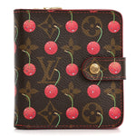 Monogram Cerises Compact Zippe Wallet