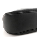 Supple Grained Calfskin Medium Polly Black