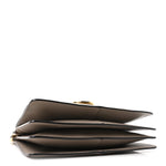 Calfskin Suede Medium Faye Shoulder Bag Motty Grey