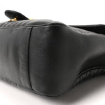 Calfskin Matelasse Large GG Marmont Shoulder Bag Black