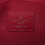 Monogram Pochette Felicie Chain Wallet Fuchsia