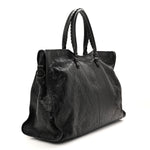 Arena Lambskin Brass Hardware Le City Travel Bag Black