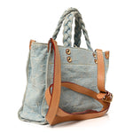 Monogram Washed Denim Let Go PM Sky Blue