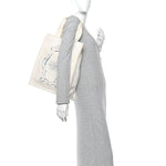 Canvas Miami Tote White