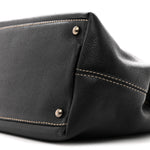 Caviar Shopping Tote Black