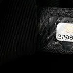 Lambskin Quilted Medium Boy Flap Black