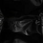 Metallic Bark Calfskin Embossed The Pouch Oversized Clutch Oro