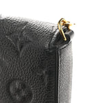 Empreinte Pochette Felicie Chain Wallet Black